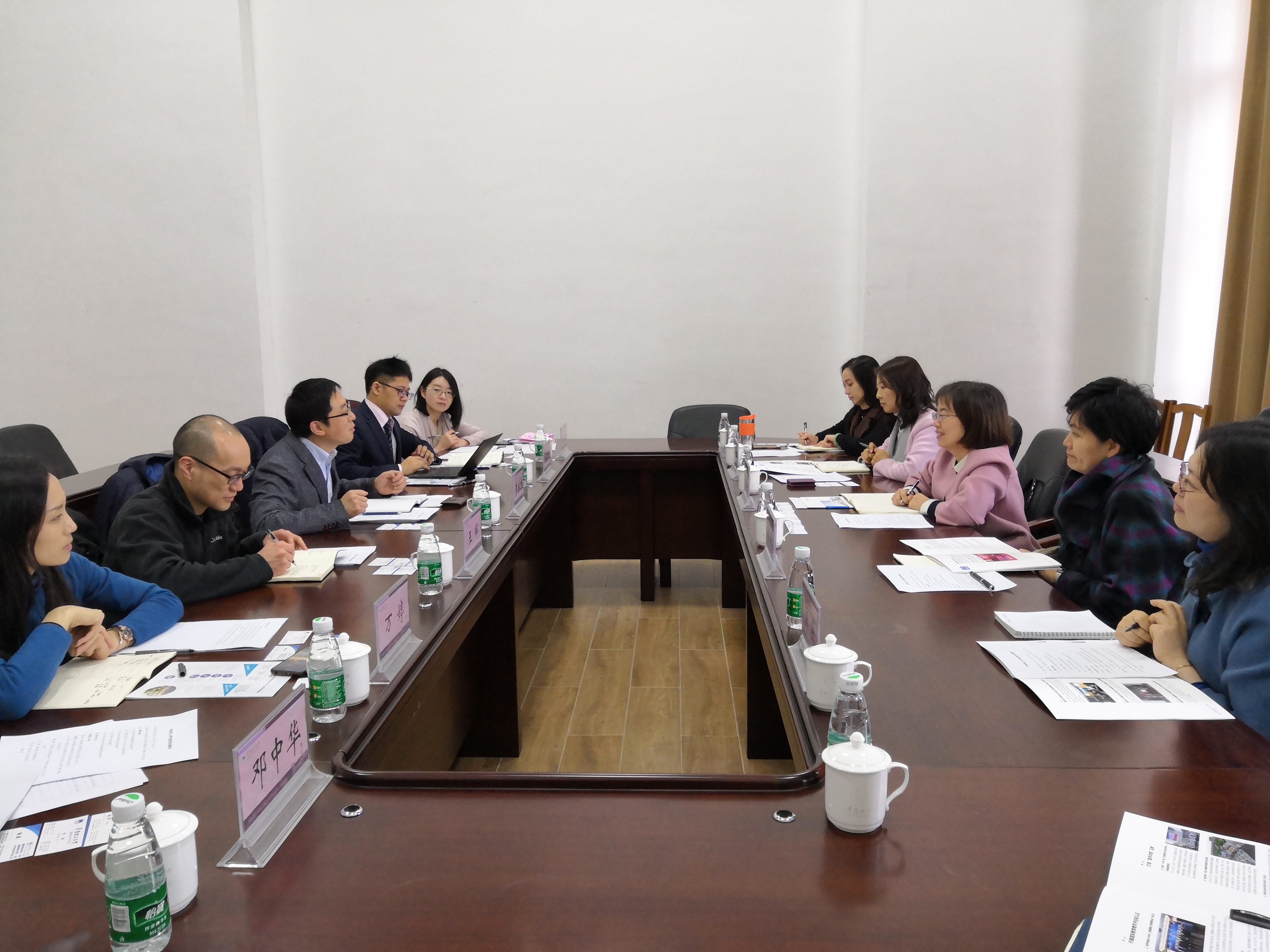 在华南理工大学调研学习